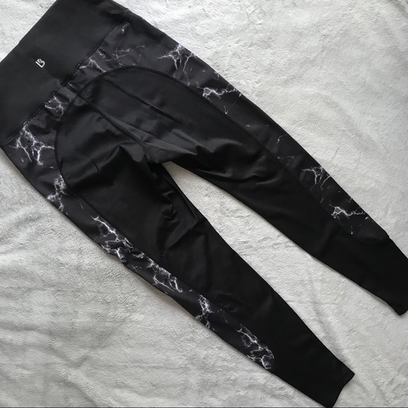 Buffbunny Collection Pants - BuffBunny Mila Performance Legging Black Marble XL
